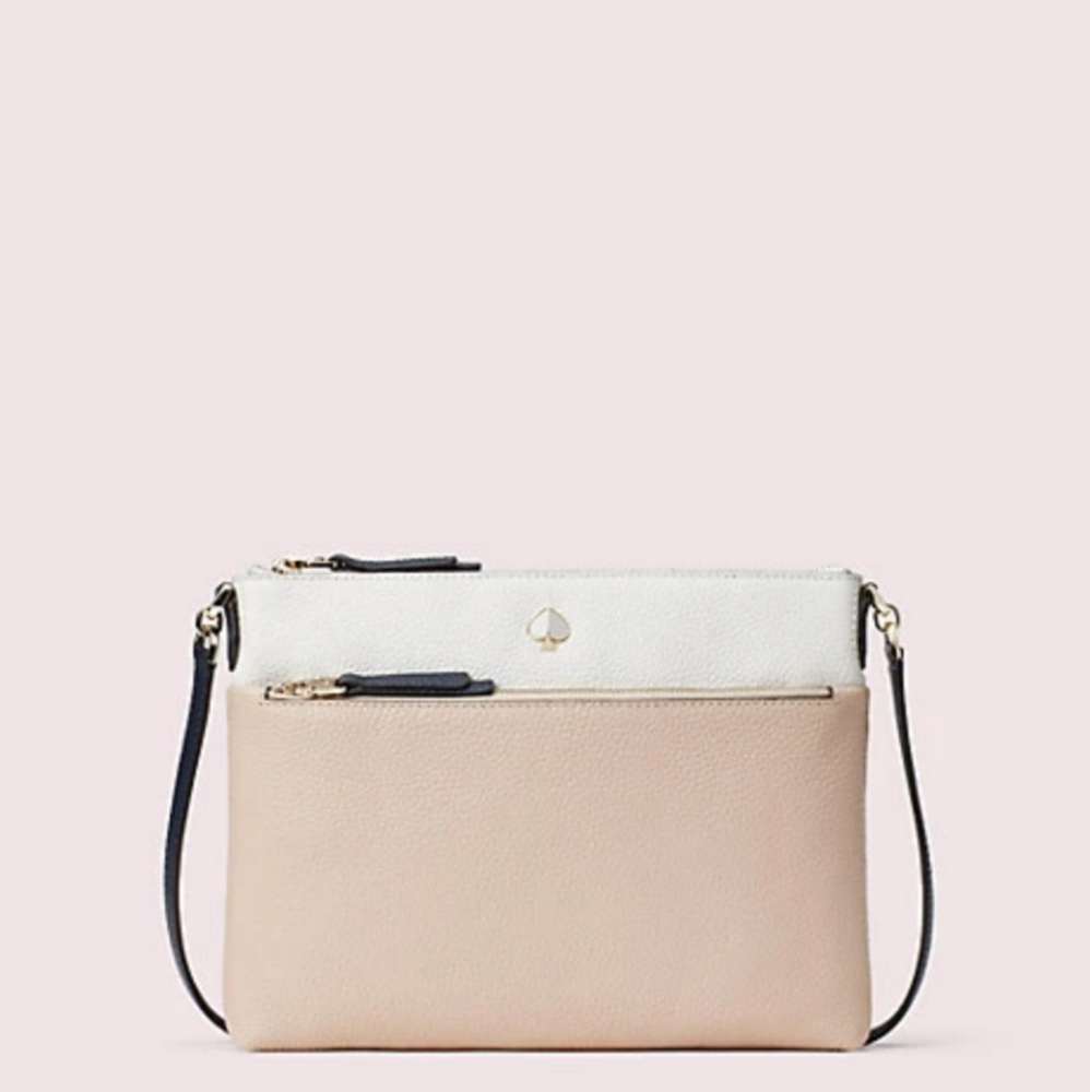 NWOT kate spade Polly Medium Crossbody (Blush)